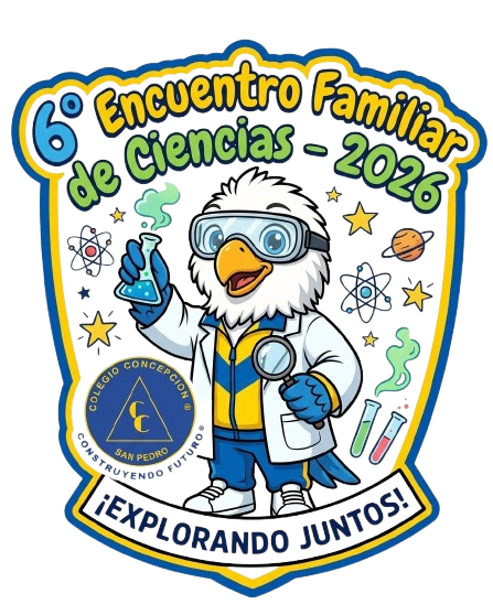 Logo oficial del 6° Encuentro Familiar de Ciencias 2026